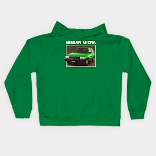 MICRA - brochure (green) Kids Hoodie